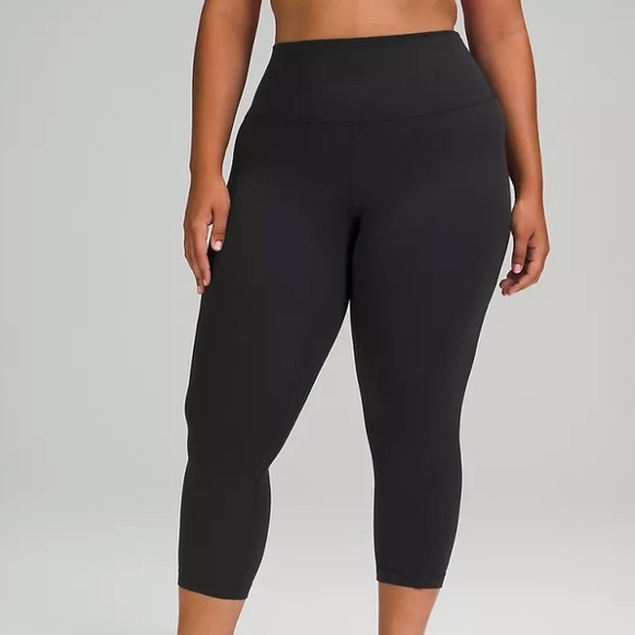 lululemon athletica Pants - lululemon Align™ High-Rise Crop 21" (Black)